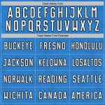 Sports Shape White-Black Sublimation Uniform Jersey Soccer Blue Powder Geometric Custom