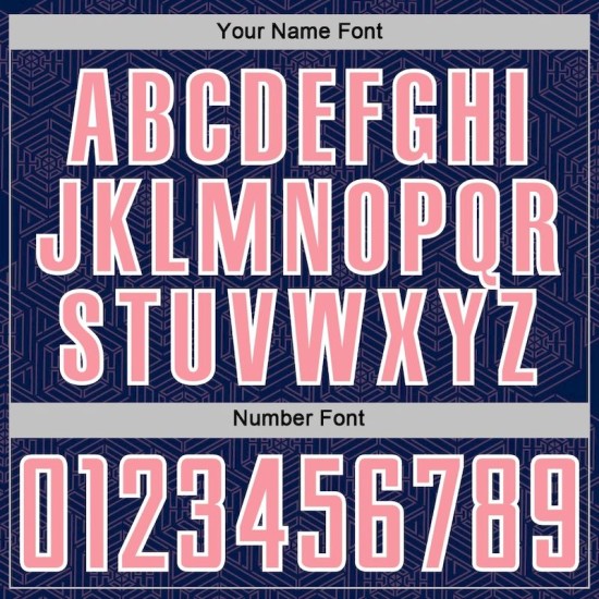 Sports Pink-White Geometric Soccer Sublimation Jersey Custom Medium Uniform Navy Shape