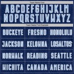 Light Uniform Jersey Geometric Sports Blue-White Soccer Shape Custom Navy Sublimation