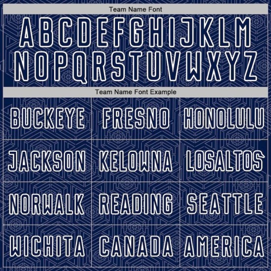 Custom Sports Navy Sublimation Geometric Jersey White Uniform Shape Soccer