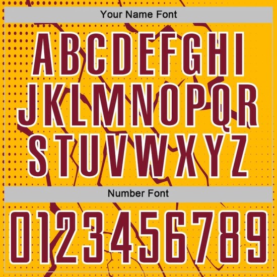 Sublimation Uniform Lightning Crimson-White Soccer Jersey Sports Gold Custom