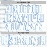 Jersey Soccer Lightning Uniform Custom White Sports Light Blue Sublimation