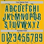 Custom Sublimation Green-White Sports Soccer Gold Lightning Uniform Jersey