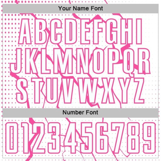 Custom Soccer White Uniform Jersey Sublimation Pink Lightning Sports