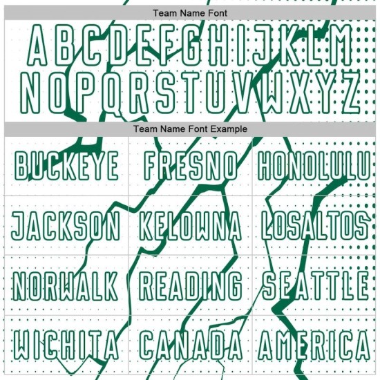 Custom Lightning Green Sublimation Uniform Jersey Kelly Soccer Sports White