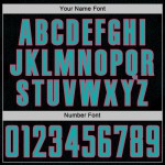 Sublimation Sports Geometric Soccer Jersey Uniform Black Shape Pink Custom Aqua-Neon