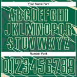 Kelly Soccer Jersey Lines Cream Custom Green Uniform Sports Sublimation