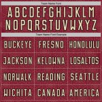 Shape Sublimation Geometric Custom Soccer Sports Uniform Cream-Black Jersey Crimson