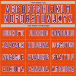 Shape Custom Sports Jersey Purple-White Orange Soccer Uniform Geometric Sublimation