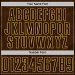 Geometric Jersey Old Custom Sports Gold Uniform Soccer Brown Shape Sublimation